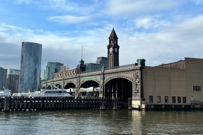 Christmas light installation in Cambridge, MA